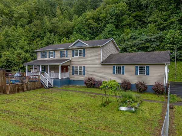 11.8 Acres of Recreational Land with Home for Sale in Lovely, Kentucky