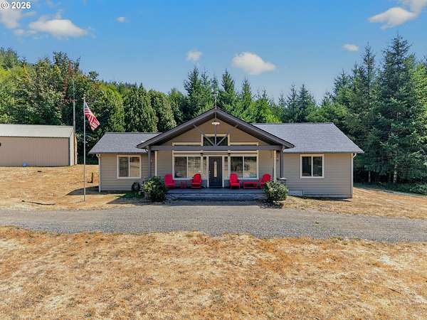 7 Acres of Land with Home for Sale in Coquille, Oregon
