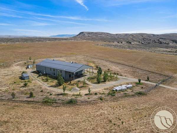 151 Acres of Land with Home for Sale in Edgar, Montana