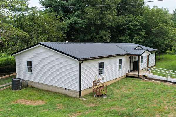 3 Acres of Land with Home for Sale in Bedford, Indiana