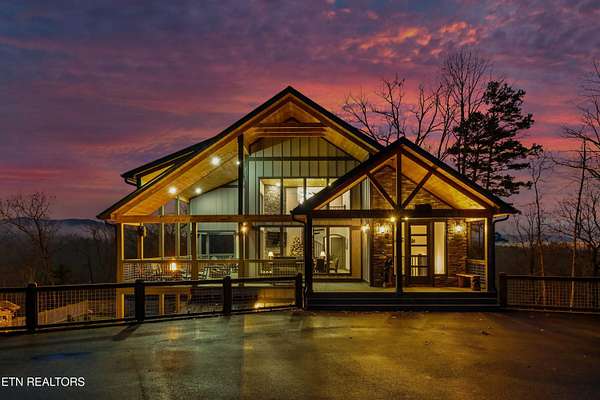 3.65 Acres of Land with Home for Sale in Sevierville, Tennessee