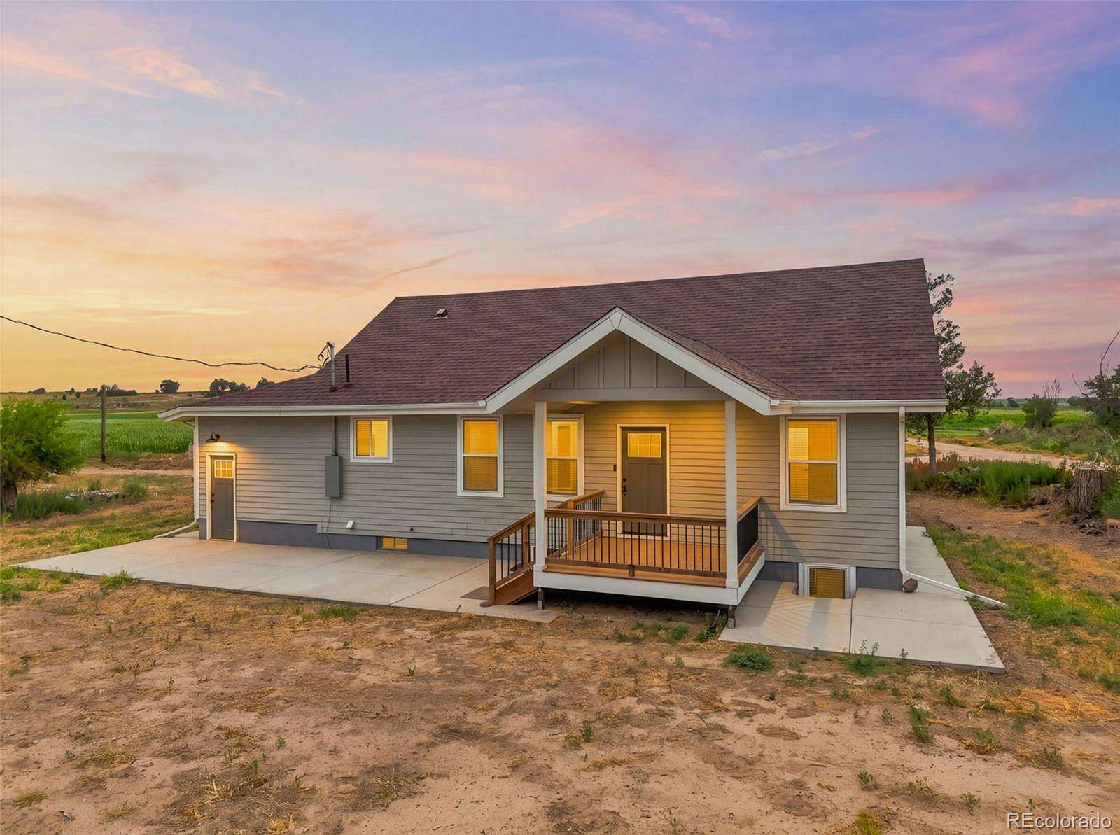 80 Acres of Land with Home for Sale in Fort Morgan, Colorado