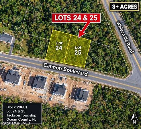 3.3 Acres of Residential Land for Sale in Jackson Township, New Jersey