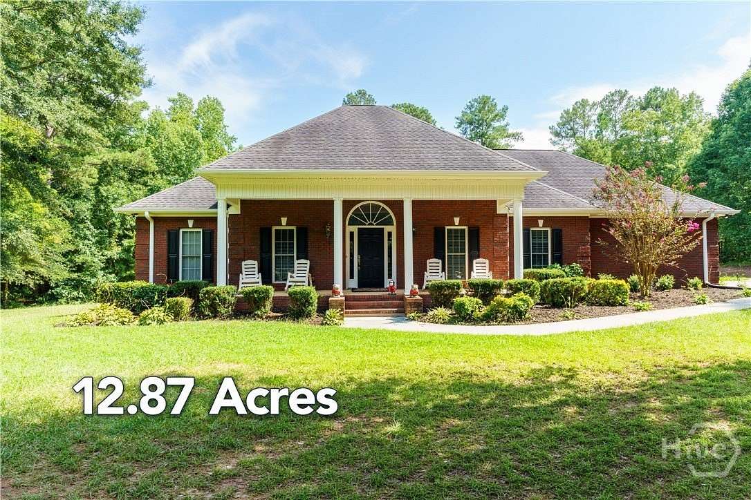 12.9 Acres of Land with Home for Sale in Colbert, Georgia