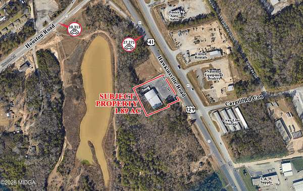 1.89 Acres of Commercial Land for Sale in Macon, Georgia