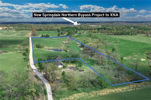 12.4 Acres of Land for Sale in Gentry, Arkansas