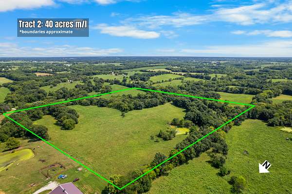40.8 Acres of Land for Auction in Kingston, Missouri