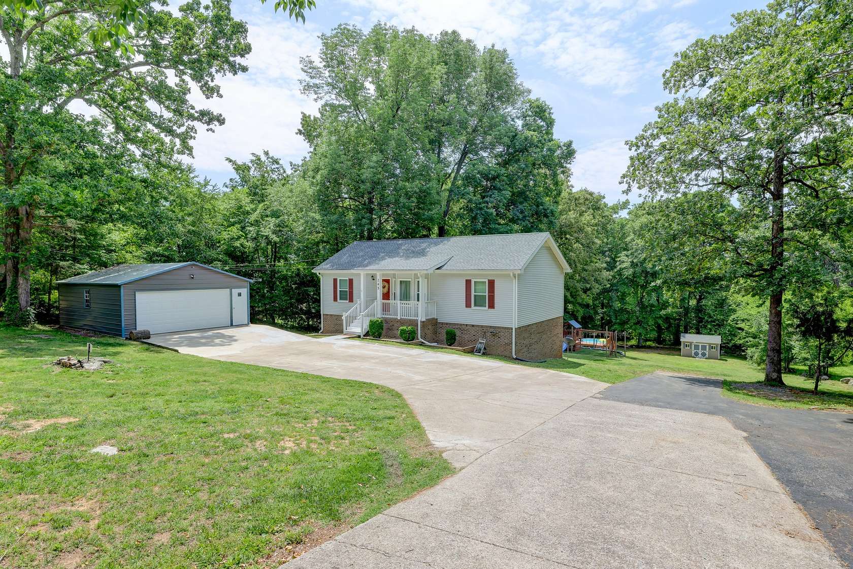 1.7 Acres of Land with Home for Sale in Clarksville, Tennessee