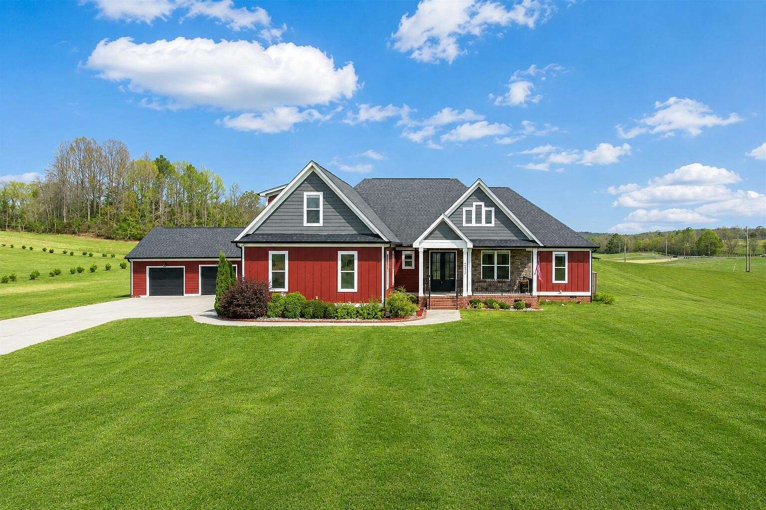 5 Acres of Land with Home for Sale in Cleveland, Tennessee