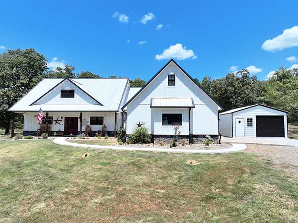 10 Acres of Land with Home for Sale in Sallisaw, Oklahoma