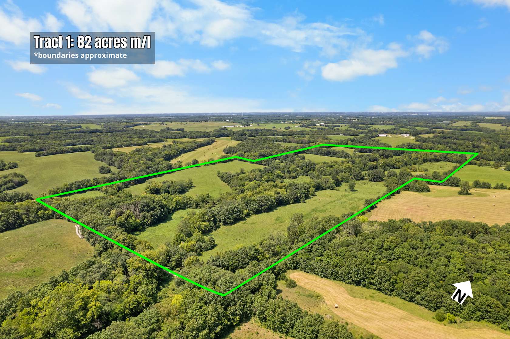 82.5 Acres of Land for Auction in Kingston, Missouri