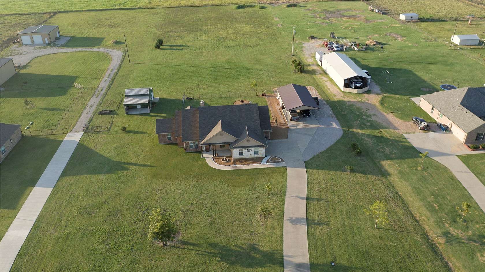 2.69 Acres of Land with Home for Sale in Blue Ridge, Texas