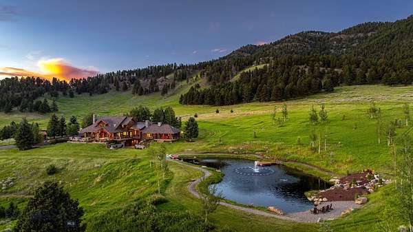 15 Acres of Land with Home for Sale in Bozeman, Montana
