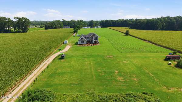 2.4 Acres of Land with Home for Sale in Goldsboro, North Carolina