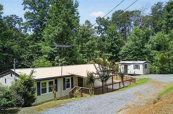 3 Acres of Land with Home for Sale in Ellijay, Georgia