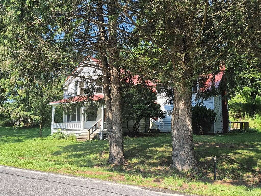 10.1 Acres of Recreational Land with Home for Sale in Morris, New York