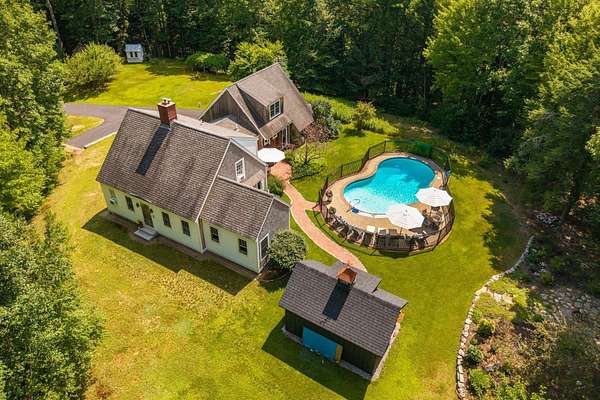 6 Acres of Land with Home for Sale in Strafford, New Hampshire
