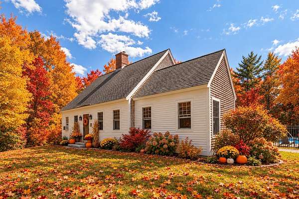 6 Acres of Land with Home for Sale in Strafford, New Hampshire