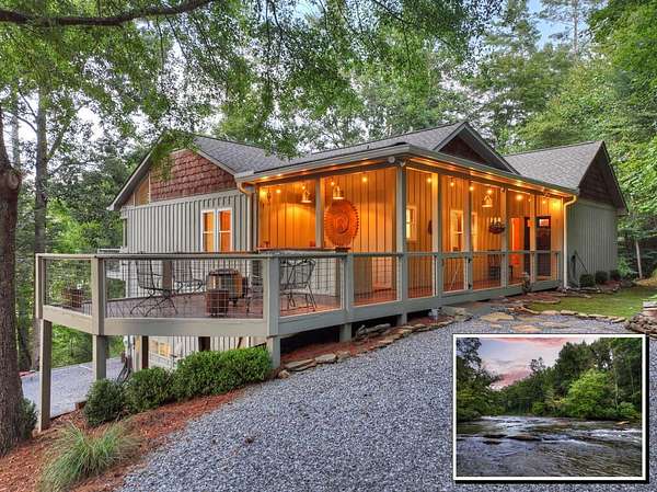 4.22 Acres of Land with Home for Sale in Ellijay, Georgia
