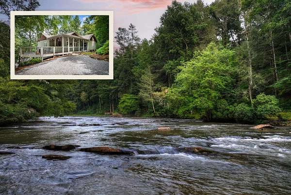 4.22 Acres of Land with Home for Sale in Ellijay, Georgia