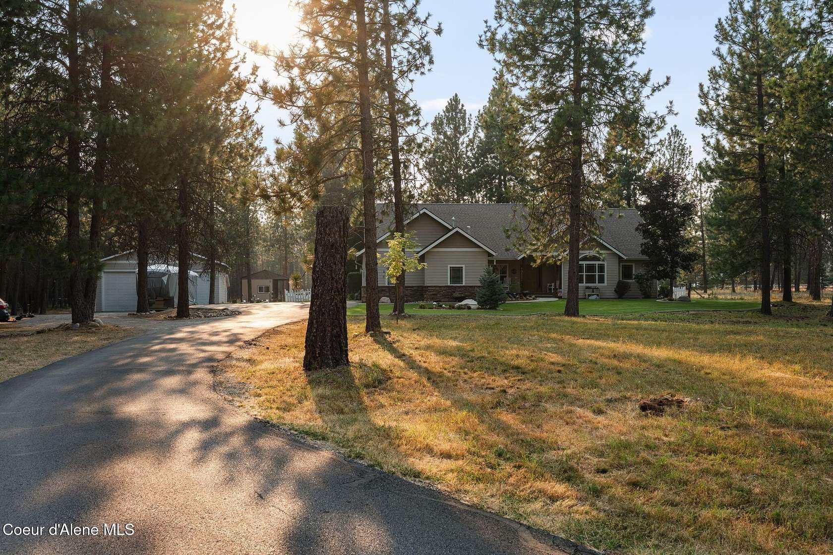 4.36 Acres of Land with Home for Sale in Athol, Idaho