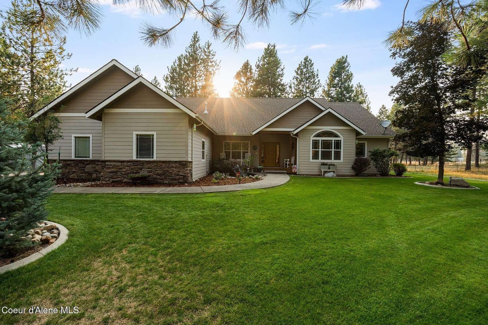 4.36 Acres of Land with Home for Sale in Athol, Idaho