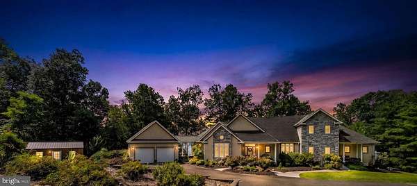 44.8 Acres of Recreational Land with Home for Sale in Washington, Virginia