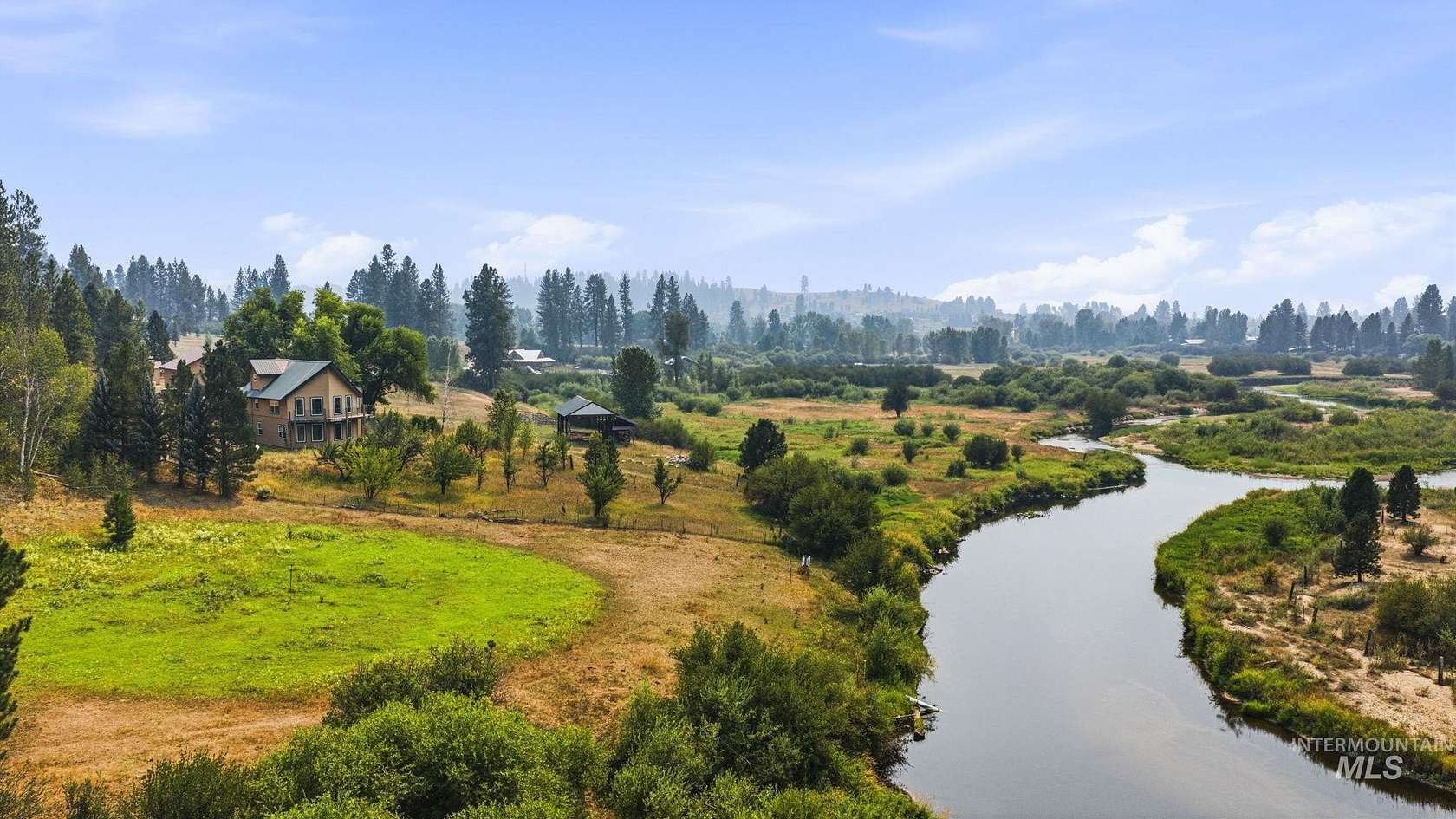 5.3 Acres of Land with Home for Sale in Garden Valley, Idaho
