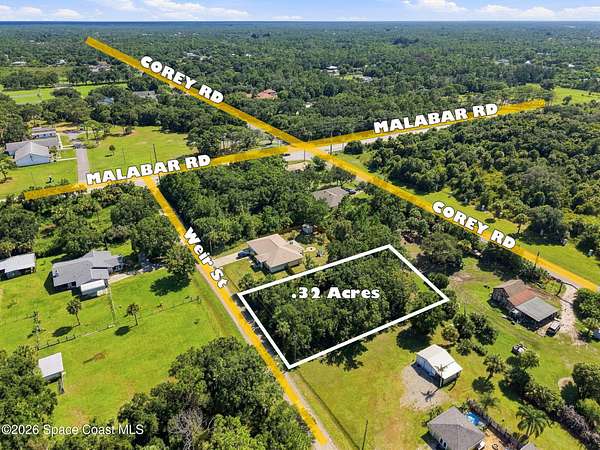 0.32 Acres of Residential Land for Sale in Malabar, Florida