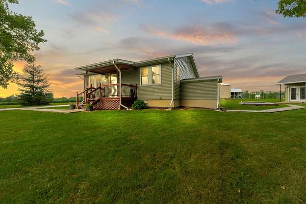 2 Acres of Land with Home for Sale in Clinton, Illinois