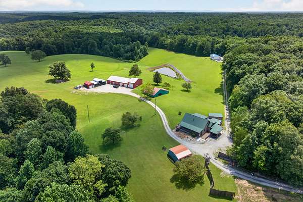 98.3 Acres of Land with Home for Sale in Sparta, Tennessee
