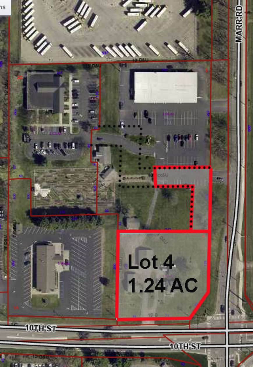 1.24 Acres of Commercial Land for Sale in Columbus, Indiana