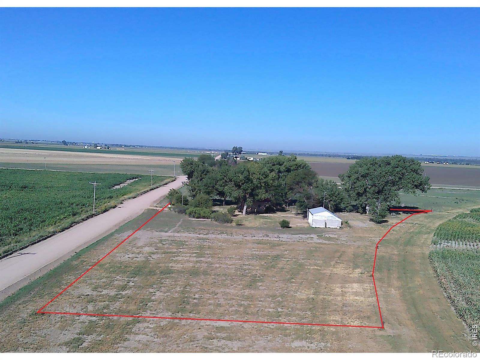 2.5 Acres of Land with Home for Sale in Hillrose, Colorado