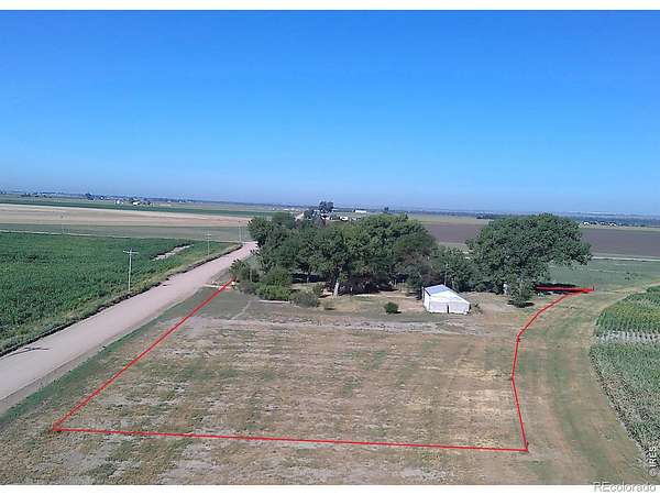 2.5 Acres of Land with Home for Sale in Hillrose, Colorado