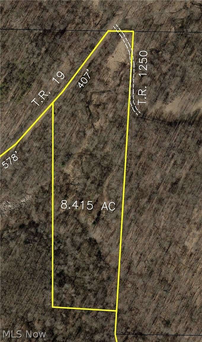 20 Acres of Recreational Land for Auction in Warsaw, Ohio