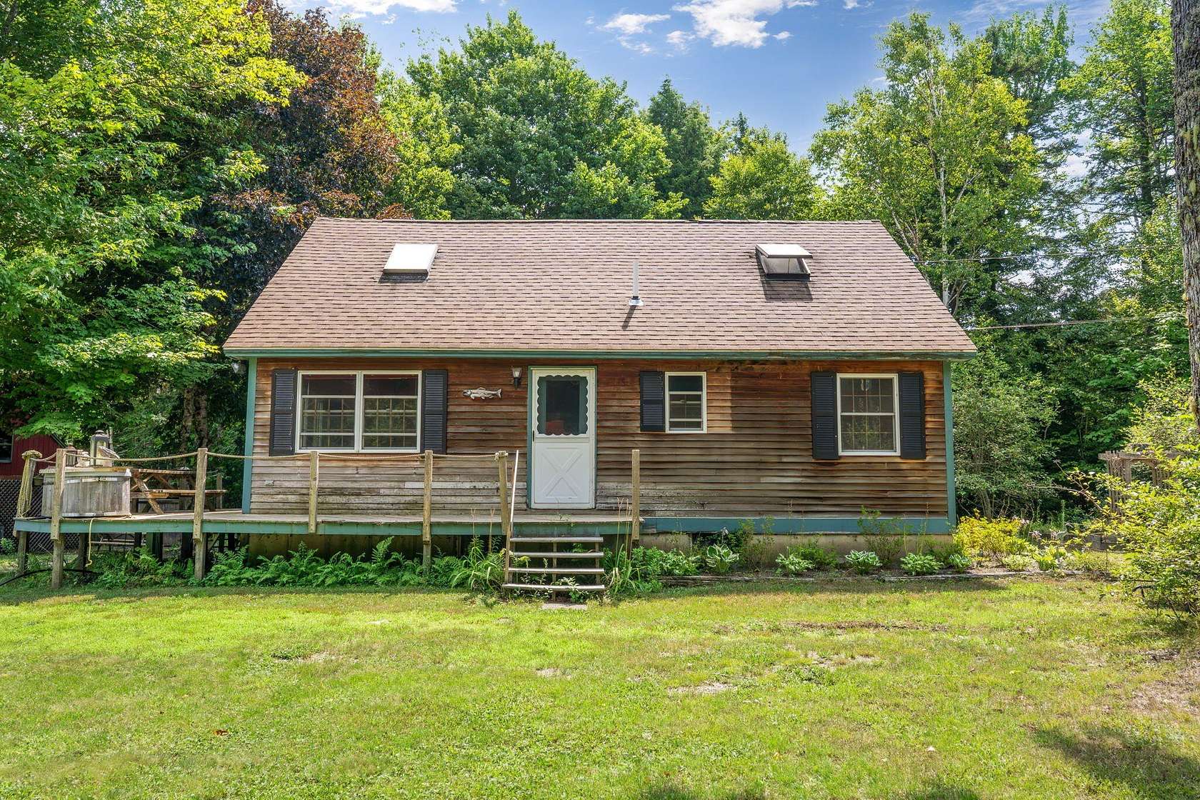6.34 Acres of Land with Home for Sale in Eastbrook, Maine