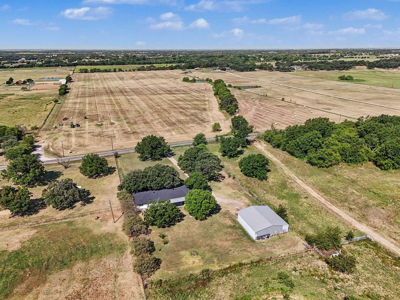 1.5 Acres of Land with Home for Sale in Alvarado, Texas