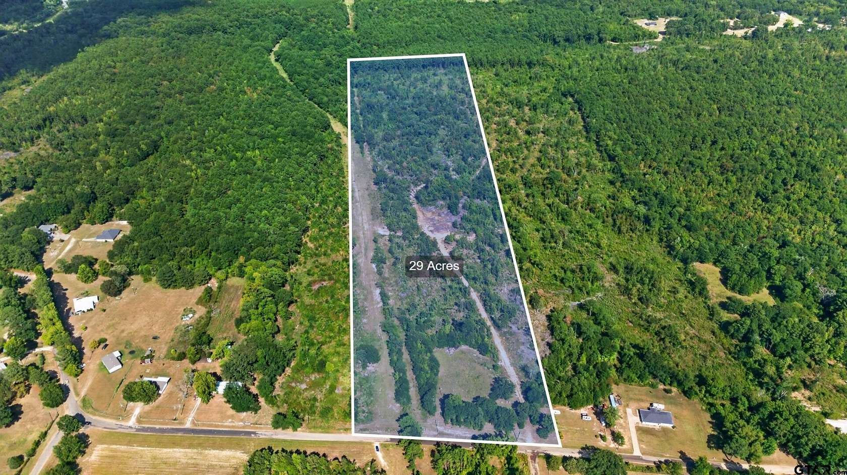 29 Acres of Recreational & Residential Land for Sale in Tyler, Texas