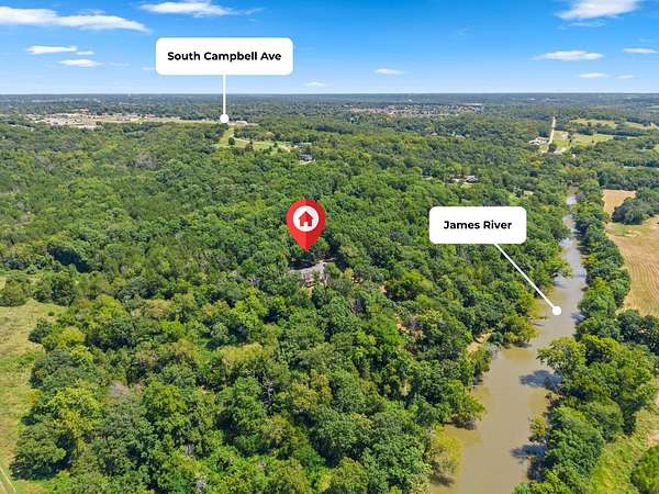 4.2 Acres of Land with Home for Sale in Springfield, Missouri