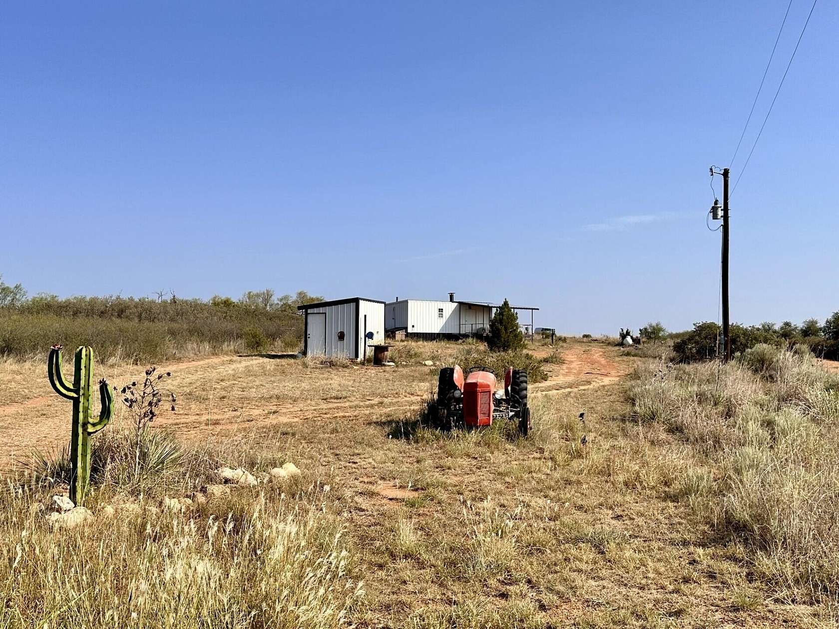 8.39 Acres of Land with Home for Sale in Dickens, Texas