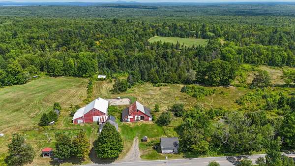 96 Acres of Land with Home for Sale in Brownville, Maine