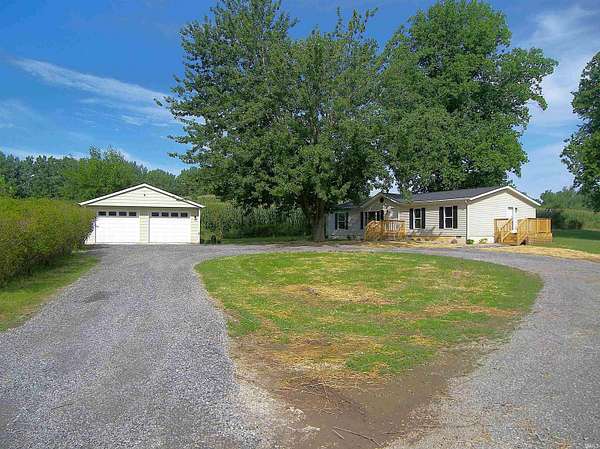 6 Acres of Land with Home for Sale in Claypool, Indiana