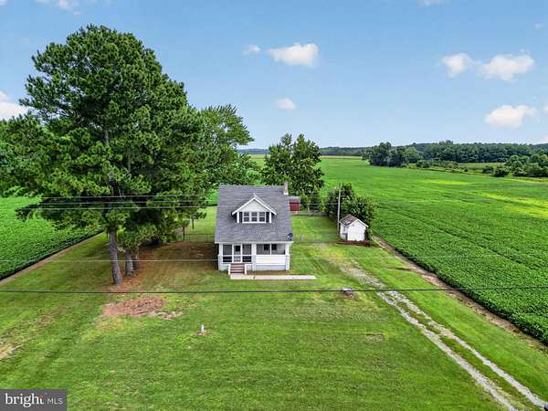 33.5 Acres of Land with Home for Sale in Princess Anne, Maryland