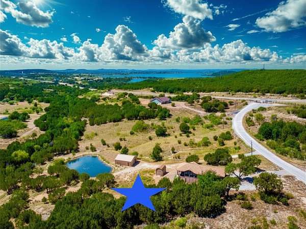 5 Acres of Land with Home for Sale in Graford, Texas