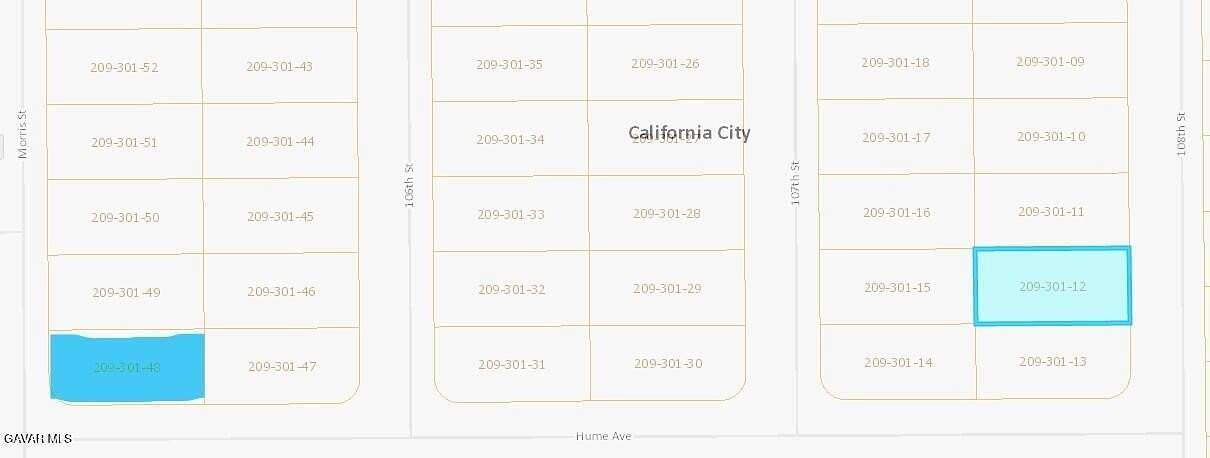 0.17 Acres of Residential Land for Sale in California City, California