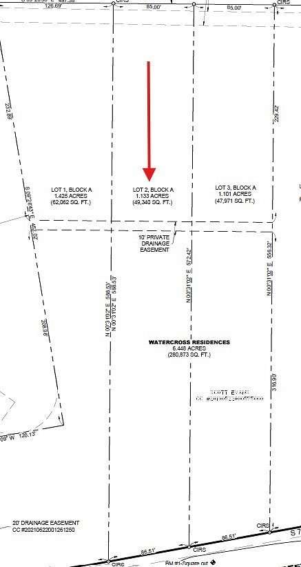 1.13 Acres of Residential Land for Sale in Lavon, Texas