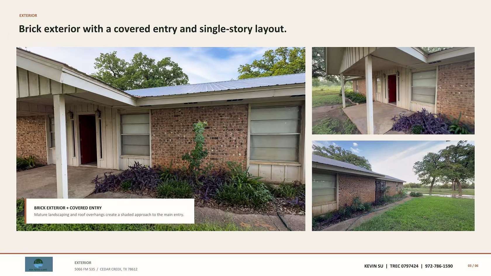 53.5 Acres of Land with Home for Lease in Cedar Creek, Texas