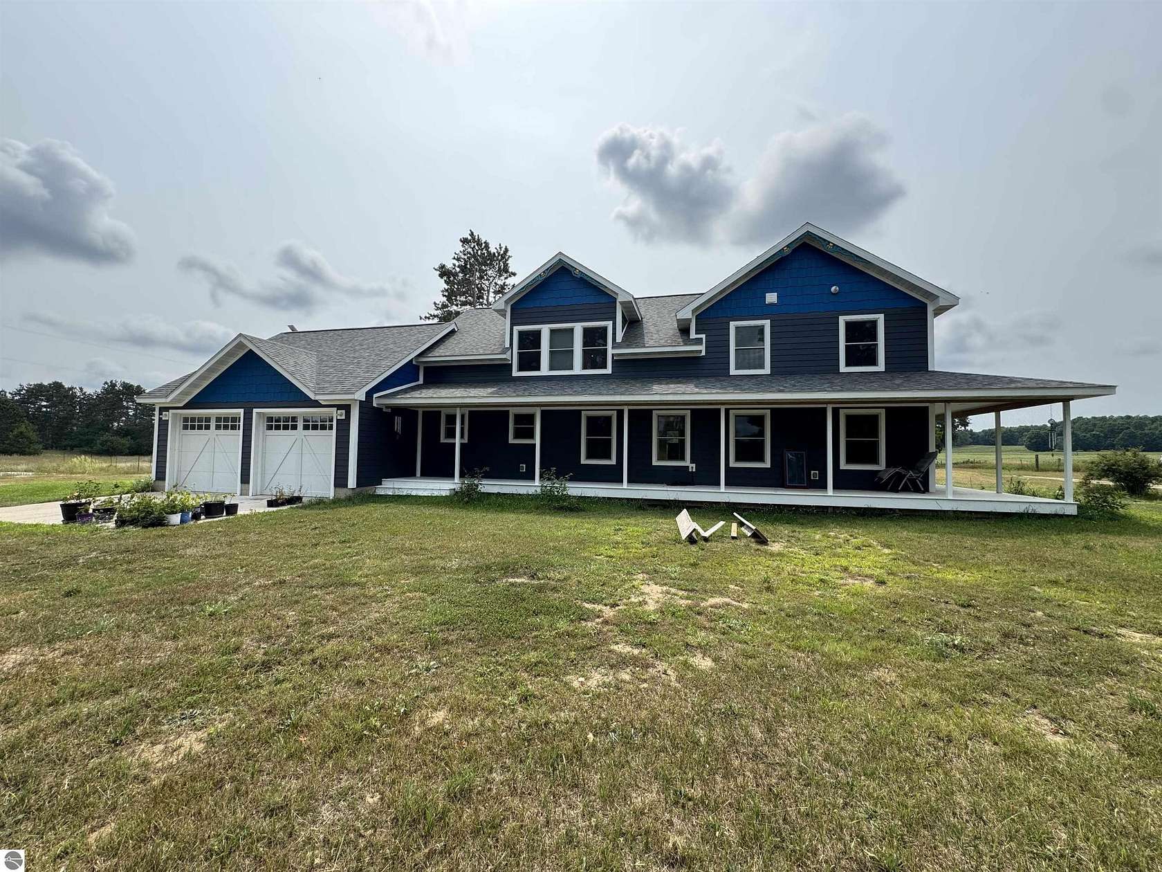 40 Acres of Land with Home for Sale in Mesick, Michigan