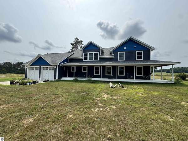 40 Acres of Land with Home for Sale in Mesick, Michigan