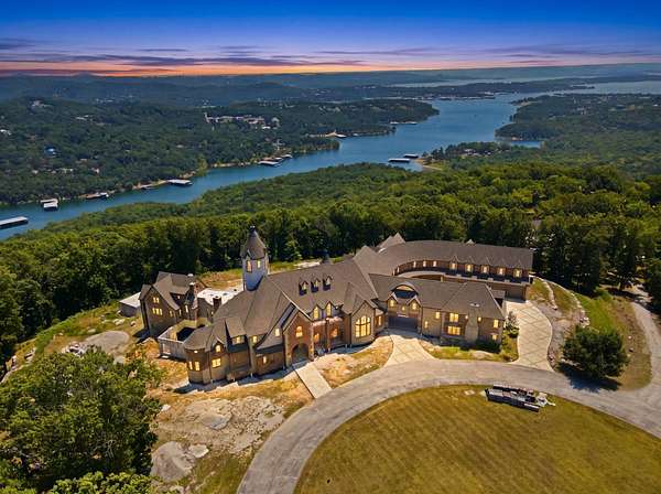 104 Acres of Land with Home for Auction in Branson West, Missouri